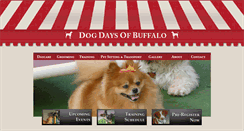 Desktop Screenshot of dogdaysofbuffalo.com